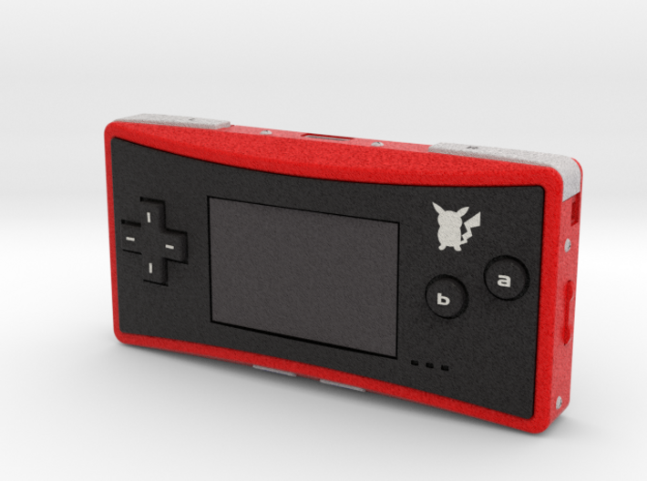 1:6 Nintendo Game Boy Micro (Pokemon) 3d printed