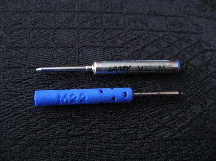 Adapter: Lamy M22 to Cross Matrix 3d printed (Lamy M22 and Cross Matrix refills not included)