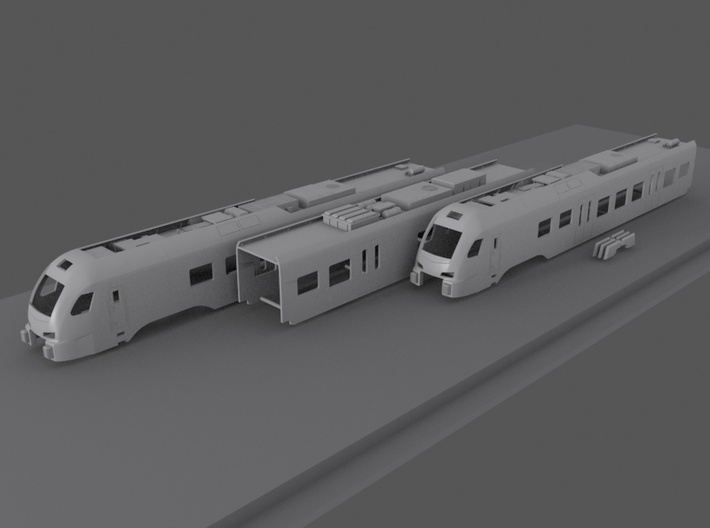 Stadler FLIRT 3 - NS version 3d printed 