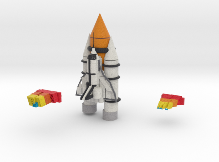 Space Shuttle 3d printed