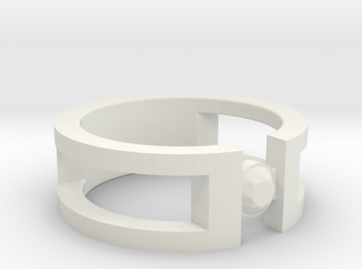 Stone ring 3d printed