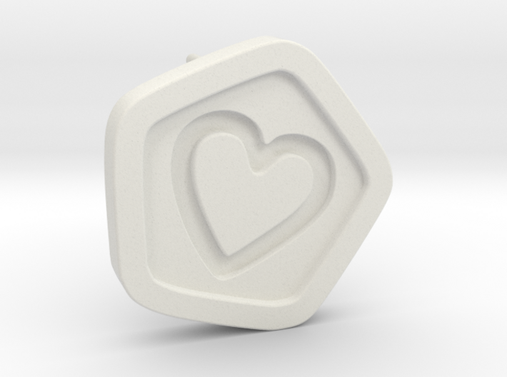 3D Printed Bond What You Love Stud Earrings 3d printed