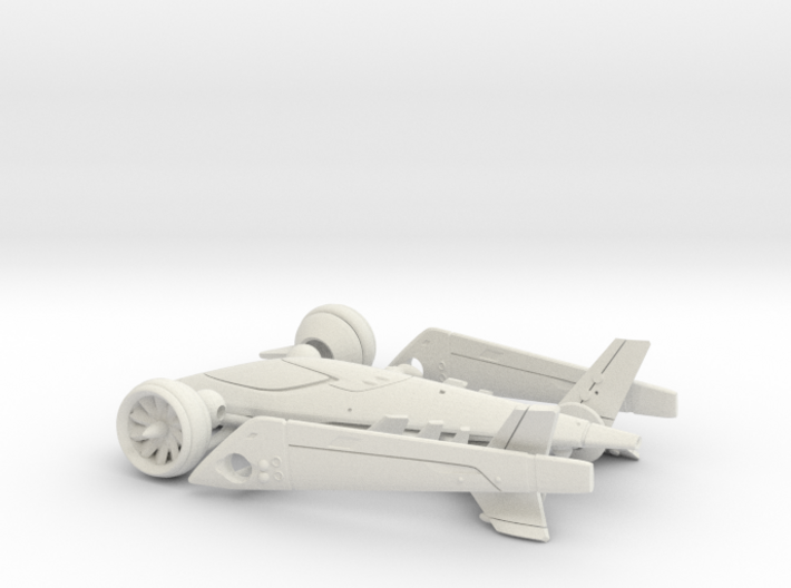 Flakker the flying car - Concept Design Quest 3d printed 