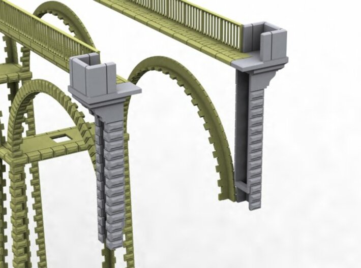 HOvm34 - HO Modular viaduct 1 3d printed 