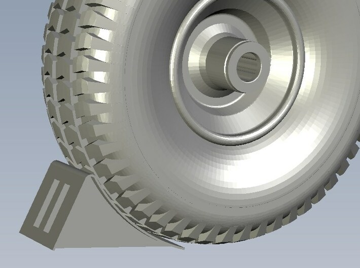 1/18 scale wheel chocks x 12 3d printed 