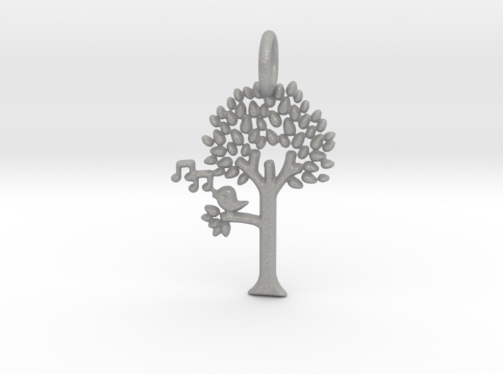 Tree No.2 Pendant 3d printed