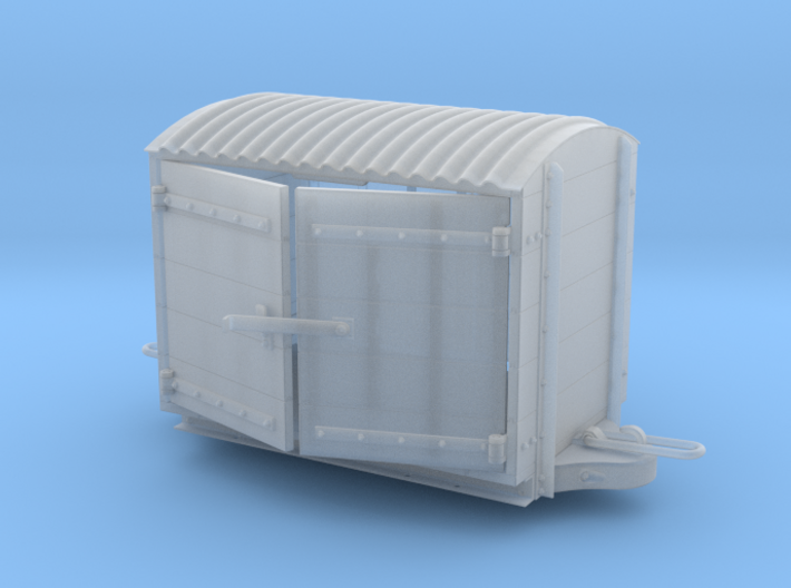 1:24 Gn15 Fowler Style Covered Wagon 3d printed
