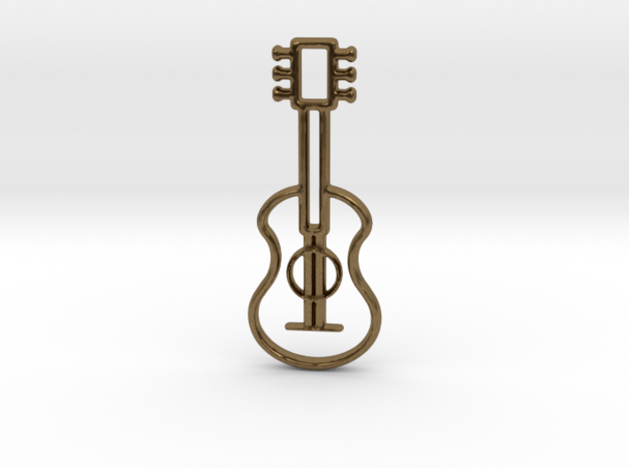 Guitar pendant 3d printed