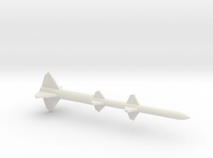 1/72 Scale Terrier BW Missile 3d printed