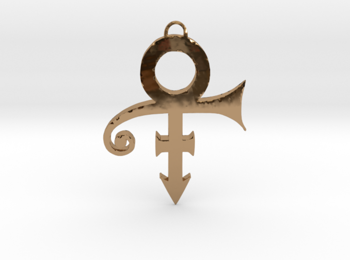 Prince Love Symbol Pendant 3d printed