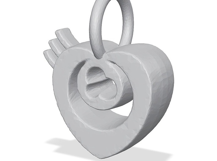 eye heart 3d printed
