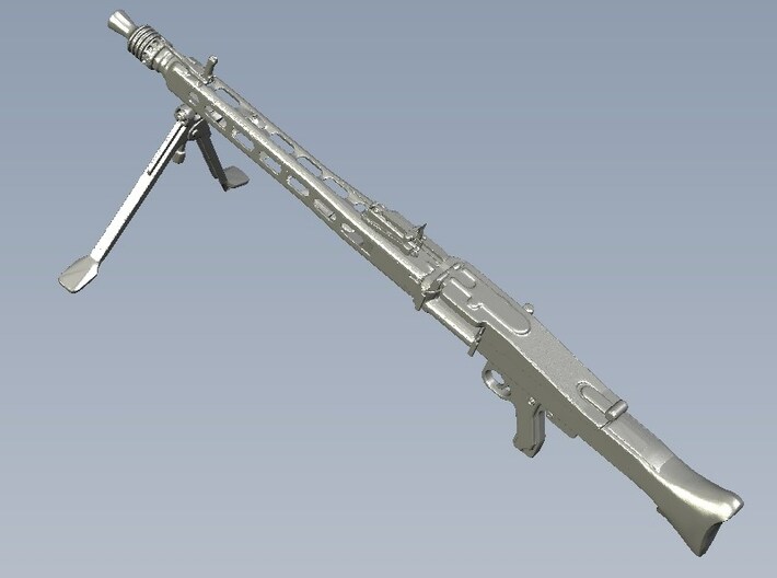 1/20 scale WWII Wehrmacht MG-42 machinegun x 1 3d printed 
