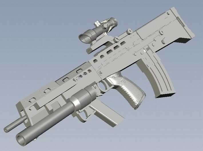 1/16 scale BAE Systems L-85A2 rifle x 1 3d printed