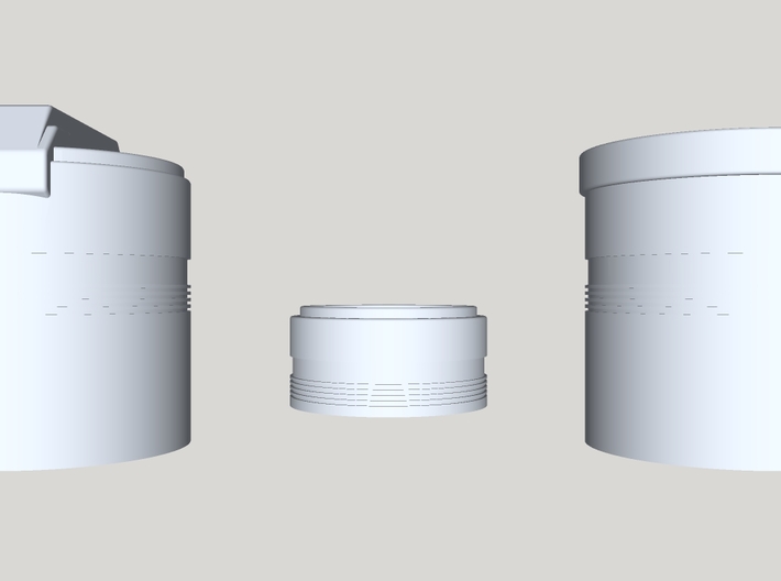 RMQ Concept Helmet Respirators 3d printed 