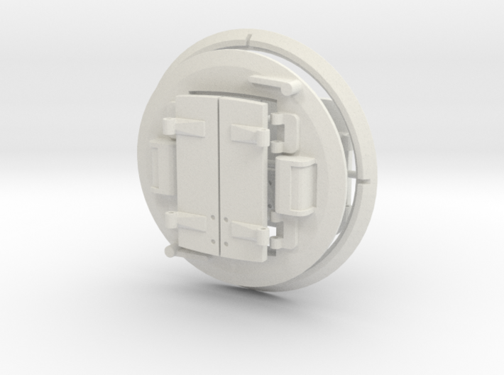 1/16 Cromwell Tank Turret Hatches 3d printed