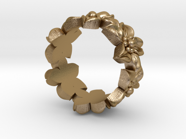 Flower Ring size 5.5 3d printed