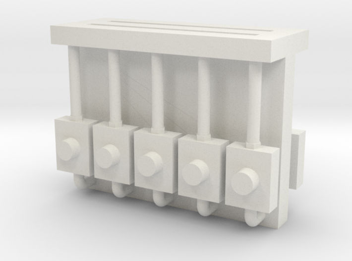 Electric Meter Qty (10) - HO 87:1 Scale 3d printed
