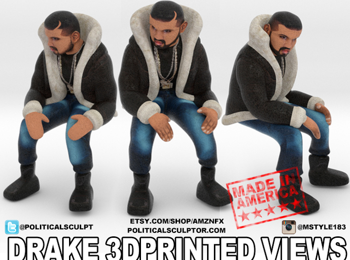 3D Drake Views SM 3d printed