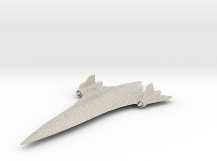 Raven-Class Fighter 3d printed