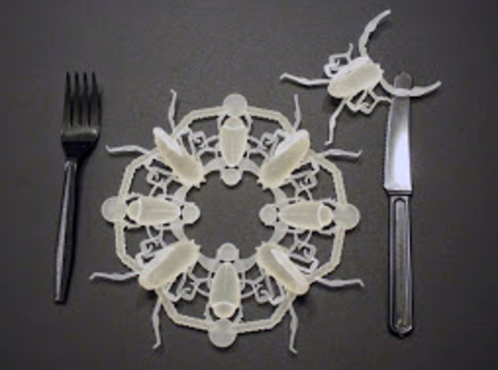 Insect Plate 3d printed 