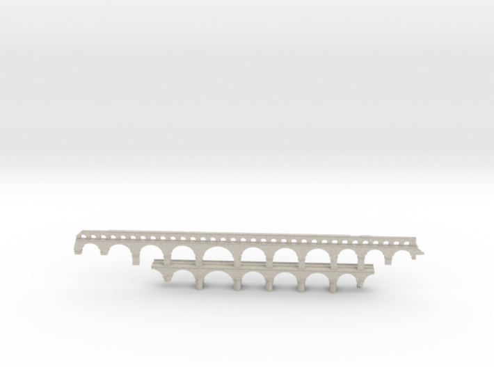 Pont Du Gard Simple 3d printed