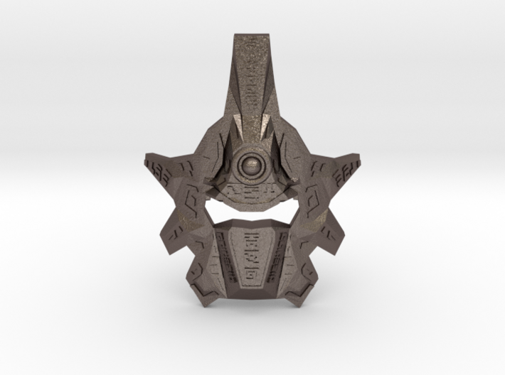 Mask Of Ultimate Power V2 - Metal Edition 3d printed