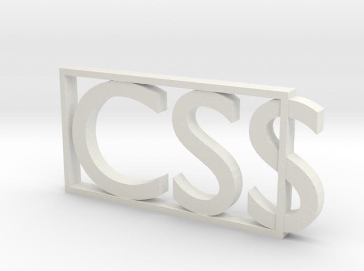 CSS 3d printed