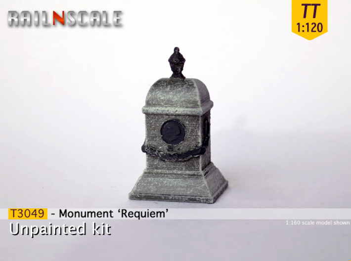 Monument Requiem (TT 1:120) 3d printed 