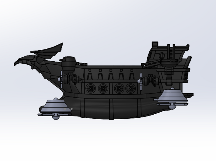 WOW Alliance Gunship Skyfire (Part2/2) 3d printed 