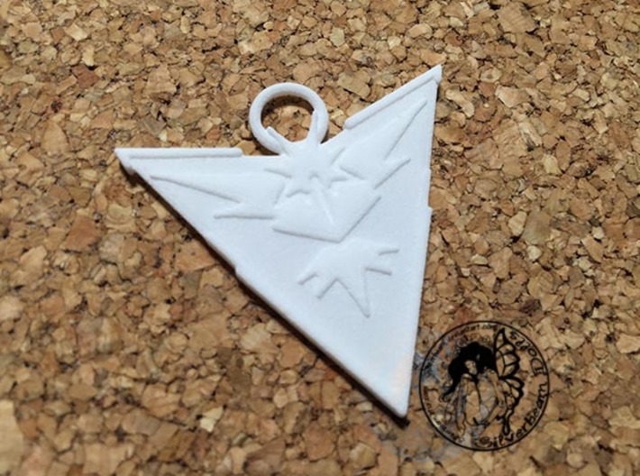 Custom Go Team Badge Instinct 3d printed