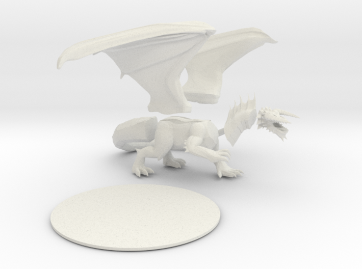 Black Dragon (Updated) 3d printed 