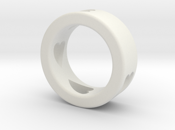 LOVE RING Size-7 3d printed