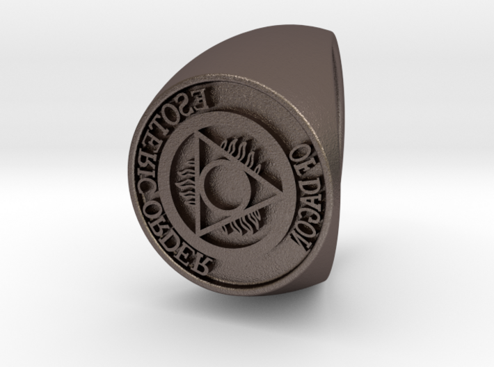 Esoteric Order Of Dagon Signet Ring Size 14 3d printed