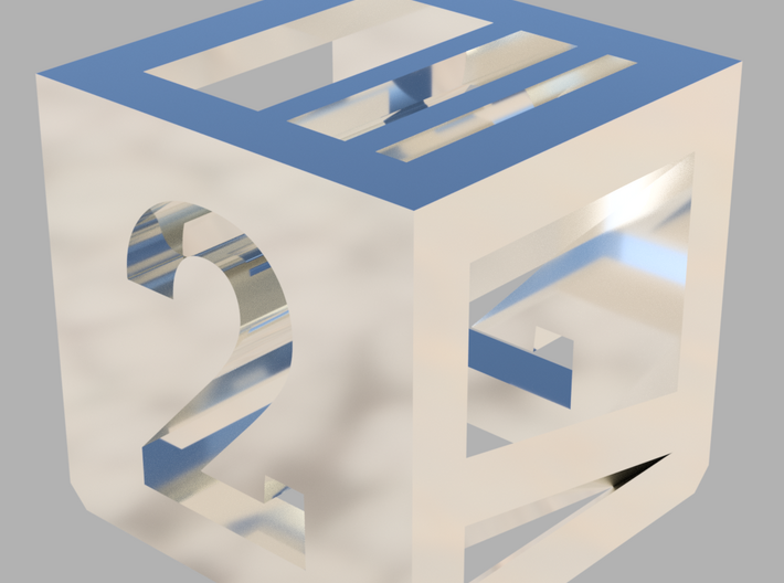 Photogrammatic Target Cube 2 3d printed 