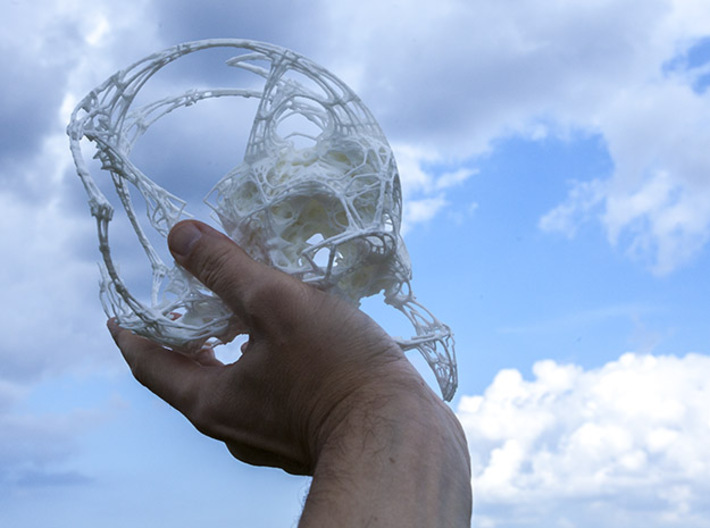 Fractal Cranium Full Size 3d printed 