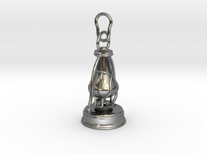 Kerosene lamp - pendant 3d printed