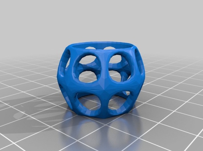 Prime Ring - Holes 3d printed 