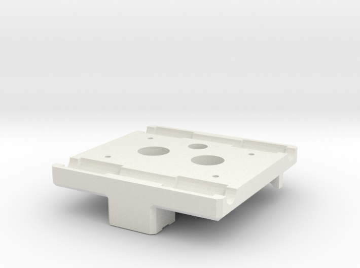X Carriage Base for Dual Extruders 3d printed