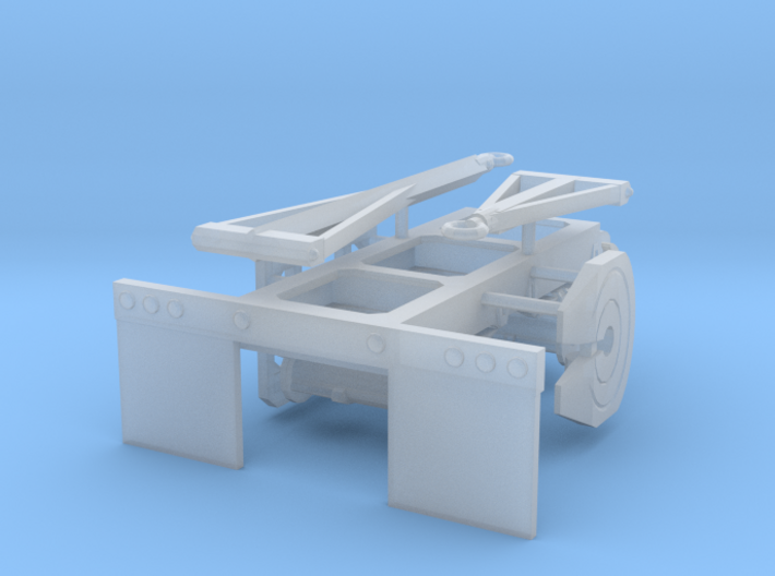 1/64th Tandem converter Dolly for trucks trailers 3d printed
