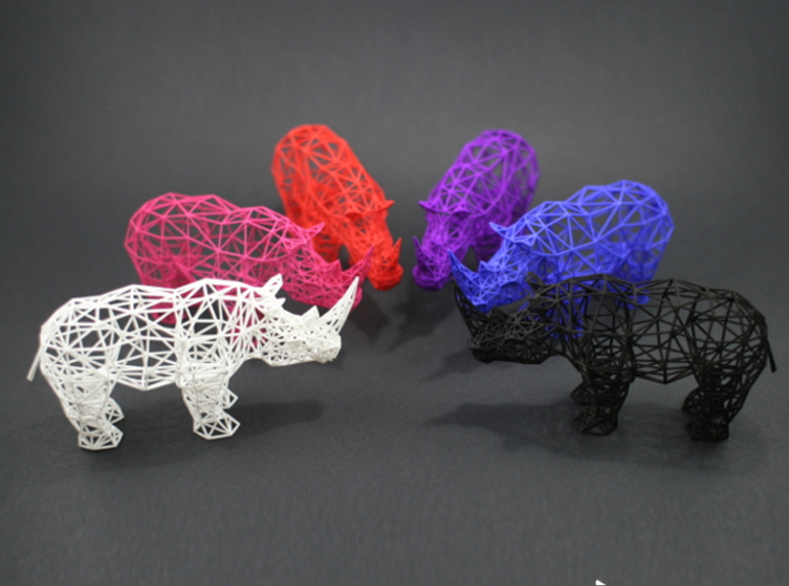 Digital Safari- Lion (Small) 3d printed Available in 6 amazing colors
