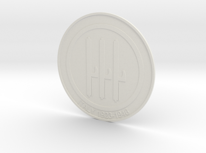 Italy 1923-1946 Roundel Coaster 3d printed