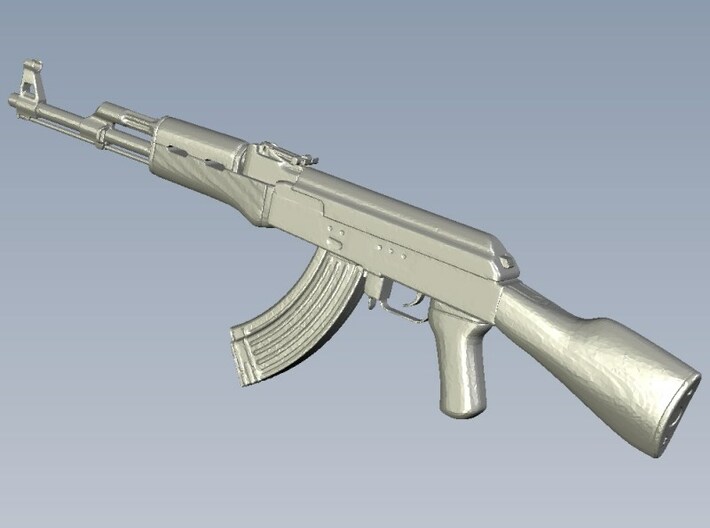 1/48 scale Avtomat Kalashnikova AK-47 rifles x 5 3d printed 