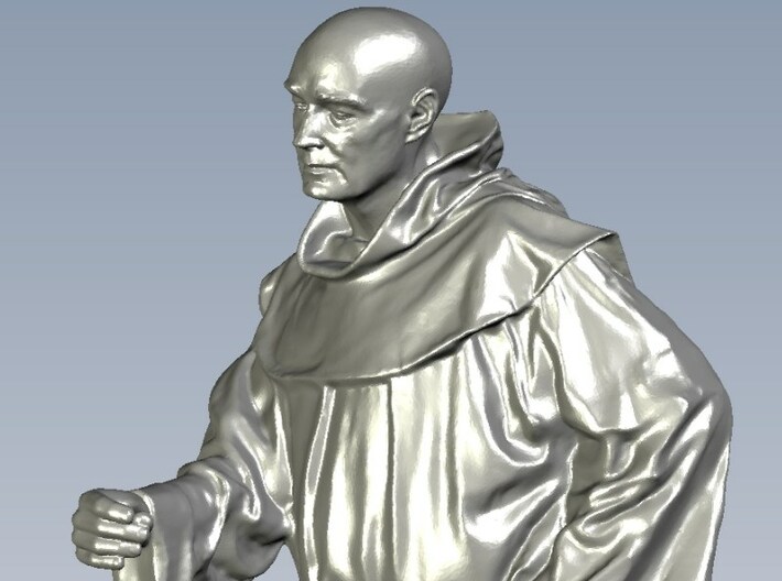 1/35 scale Catholic priest monk figure B 3d printed 