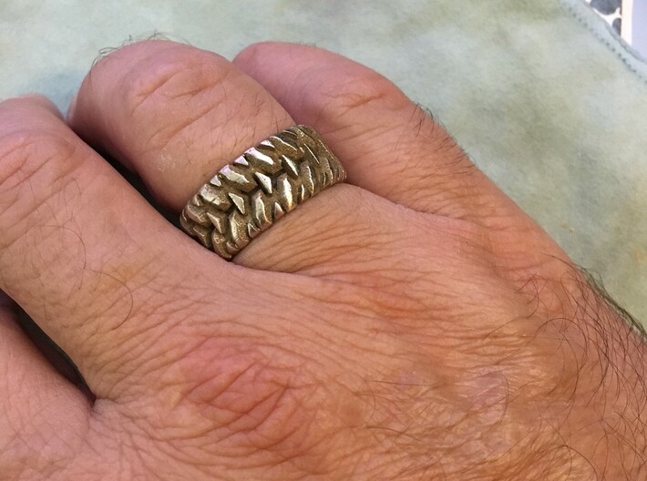 Knuckle Ring 3d printed