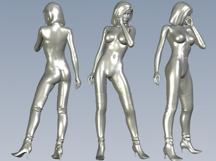 1/35 scale nose-art striptease dancer figure C 3d printed 