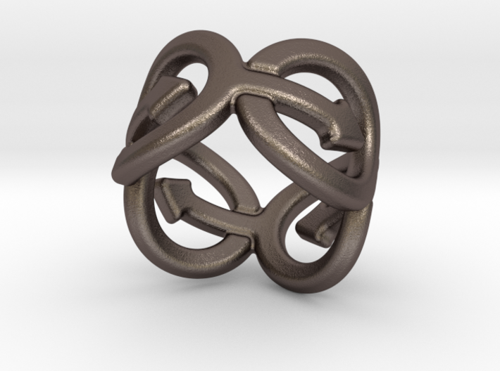 Coming Out Ring 15 – Italian Size 15 3d printed