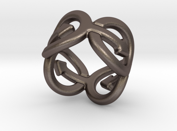 Coming Out Ring 18 – Italian Size 18 3d printed