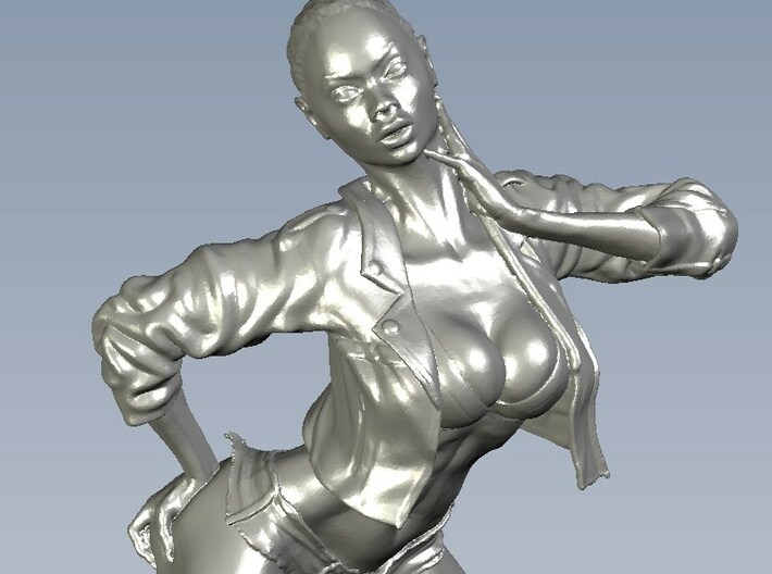 1/18 scale nose-art striptease dancer figure B 3d printed 