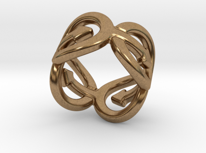 Coming Out Ring 30 – Italian Size 30 3d printed