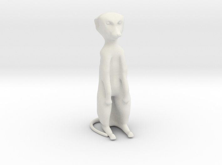 Meerkat Desktoy 3d printed